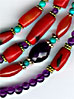 Coral Necklaces by Devi Cholet