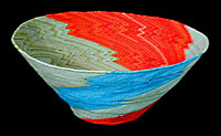 Zulu Telephone Wire Basket (#zwb30)