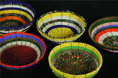 Telephone Wire Basket (#zwb175)