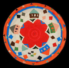 Zulu Telephone Wire Basket (#zwb150)