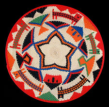 Zulu Telephone Wire Basket (#zwb153)