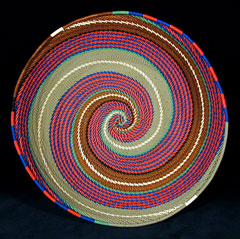 Zulu Telephone Wire Basket (#zwb206)