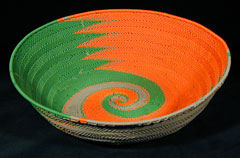 Zulu Telephone Wire Basket (#zwb206)