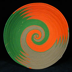 Zulu Telephone Wire Basket (#zwb206)