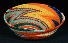 Zulu Telephone Wire Basket (#zwb188)