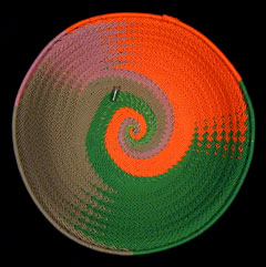 Zulu Telephone Wire Basket (#zwb272)