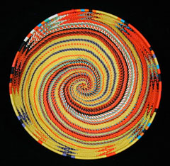 Zulu Telephone Wire Basket (#zwb202)