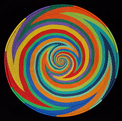 Zulu Telephone Wire Basket (#zwb322)