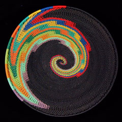 Zulu Telephone Wire Basket (#zwb325)