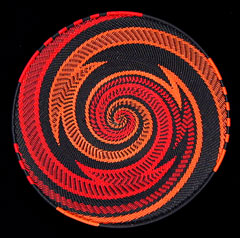 Zulu Telephone Wire Basket (#zwb338)