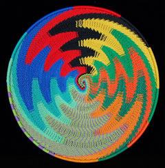Zulu Telephone Wire Basket (#zwb364)
