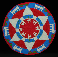 Zulu Telephone Wire Basket (#zwb313)