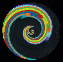 Zulu Telephone Wire Basket (#zwb380)
