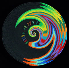 Zulu Telephone Wire Basket (#zwb380)