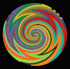 Zulu Telephone Wire Basket (#zwb367)