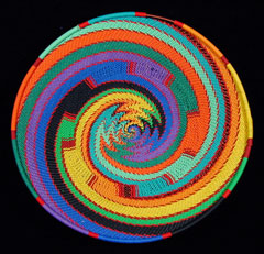 Telephone Wire Basket (#zwb387)