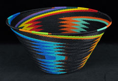 Zulu Telephone Wire Basket (#zwb367)