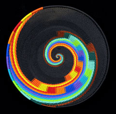 Zulu Telephone Wire Basket (#zwb367)