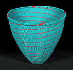Zulu Telephone Wire Basket (#zwb367)