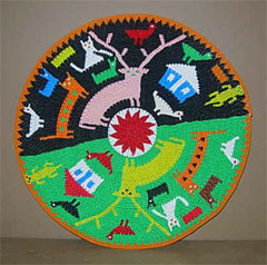 Zulu Telephone Wire Basket (#zwb313)