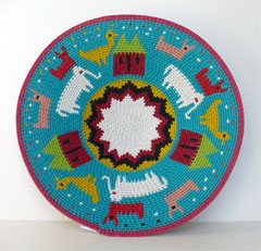 Zulu Telephone Wire Basket (#zwb313)