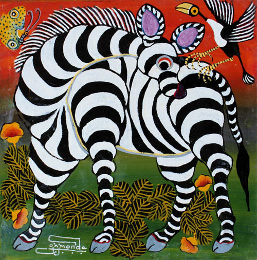 Zebra Indigo Arts