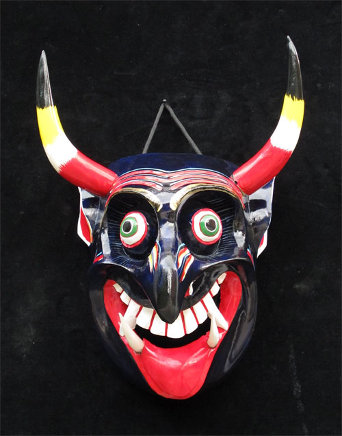 Diablo (Blue Devil) Mask Indigo Arts