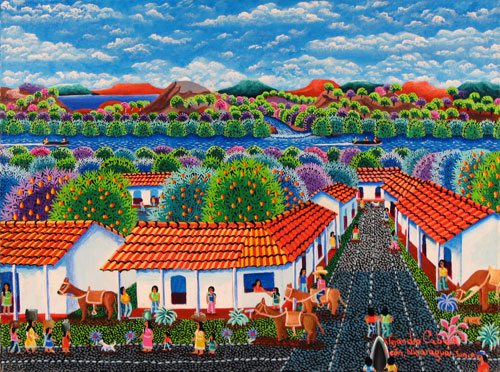 Indigo Arts Gallery | Nicaraguan Art | Cabrera