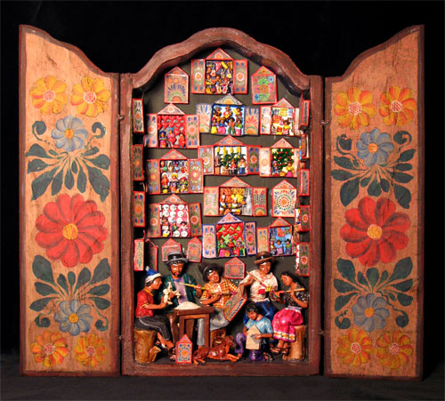 Indigo Arts Gallery | Peruvian Folk Art | Retablos