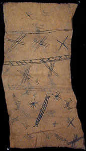 Indigo Arts Gallery | Art from Africa | Mbuti Pygmy Bark-Cloth from the ...