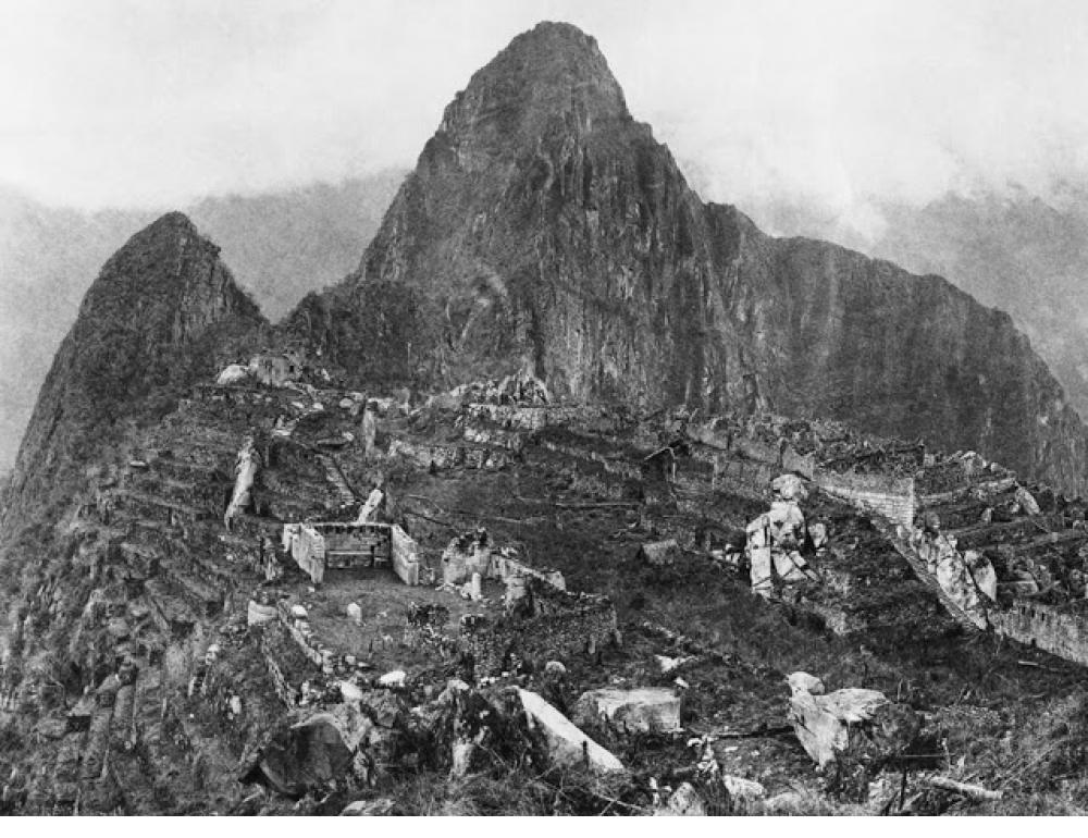 Machu Picchu, 1934. Machu Picchu, 1934.