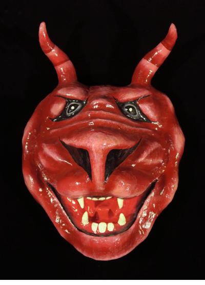 “Djab” Carnival Mask, Jean-Paul Sylvaince, 2010. ANTHONY H. FISHER/INDIGO ARTS GALLERY