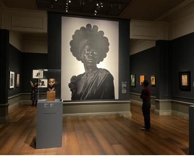Gallery view with Zanele Muholi's "Ntozakhe II".