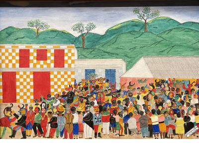 "Carnaval".  Seneque Obin.  Haiti, 1956.