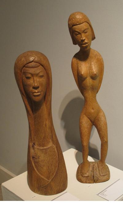 Sankofa - Two Sculptures by Andre Dimanche (Haiti)