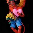Diablo con Corazon - retablo figure