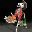 Calavera Dog - Retablo Figure