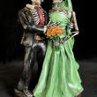 Novios Muertos - retablo figures