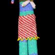 Beaded "Tall Doll" with Baby from Capetown