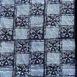 "1973"  Yoruba Indigo Resist-dye "Adire Eleko" Cloth