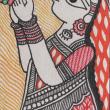 Speaking to the Birds - miniature painting