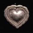 Hearts for Haiti! Recycled Steel-drum Mini Heart Ornaments