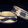"Faux Ivory" PVC Bracelets from Namibia - Medium Cuff