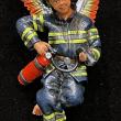 Angel Bombero 880 - retablo figure