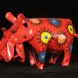 Painted Hippo (medium size)
