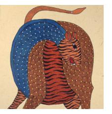 Gond Paintings from Madhya Pradesh State