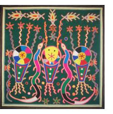 Nierika Yarn Paintings from the Huichol Indians of Mexico