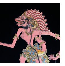 "Wayang Kulit" Shadow Puppets from Indonesia