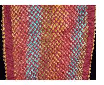 Multi-color Bandhani Silk Scarf 