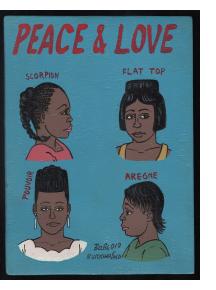 Peace and Love - Mini Signboard